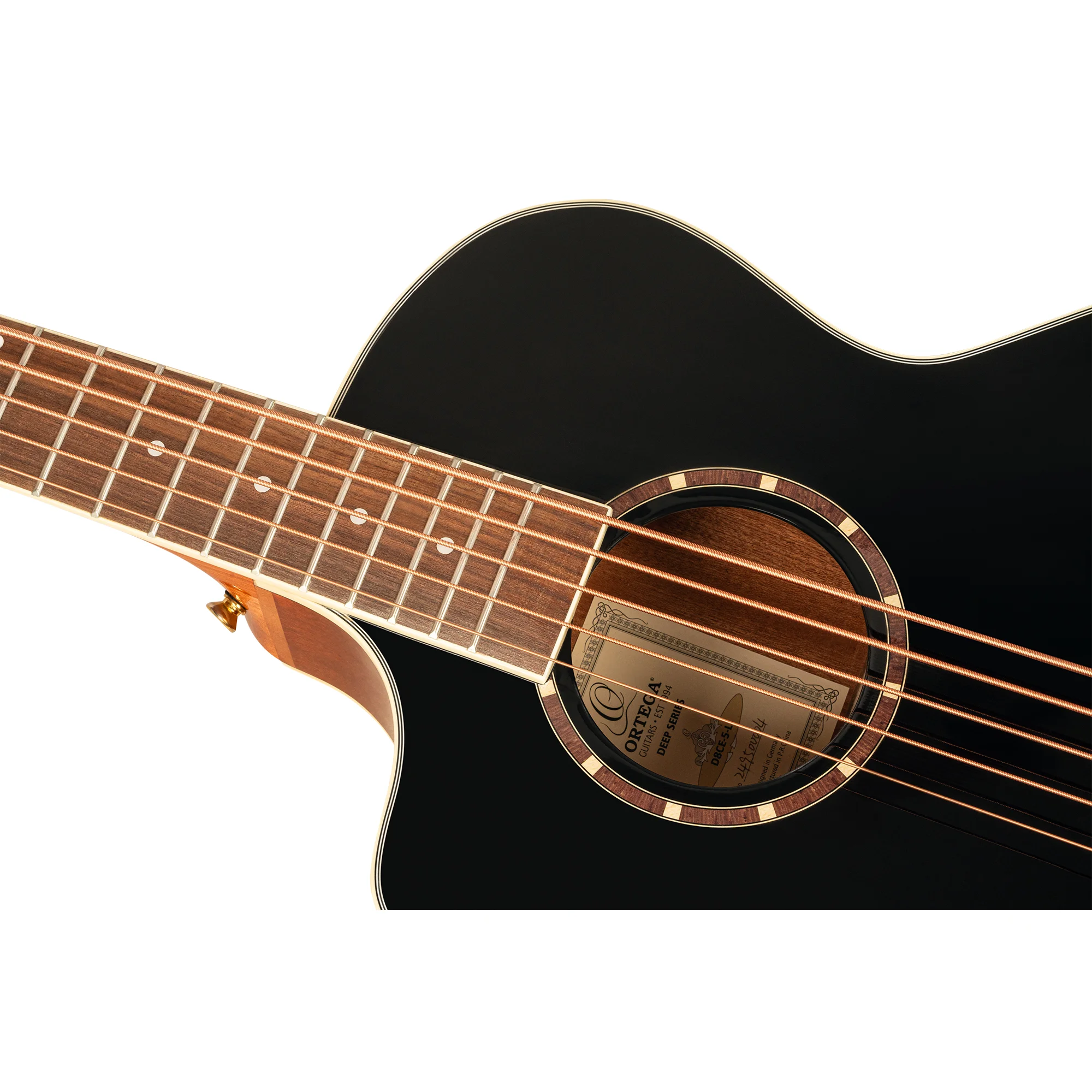 D8CE-5-L 5-Saiter Akustikbass Lefhand